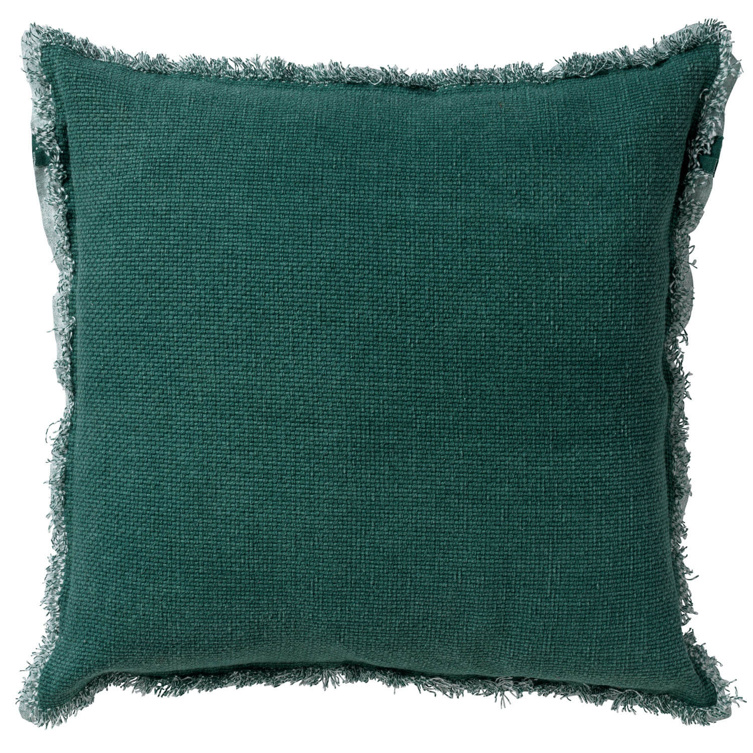 BURTO - Dekokissen Baumwolle mit stone-washed optik Sagebrush Green 60x60 cm