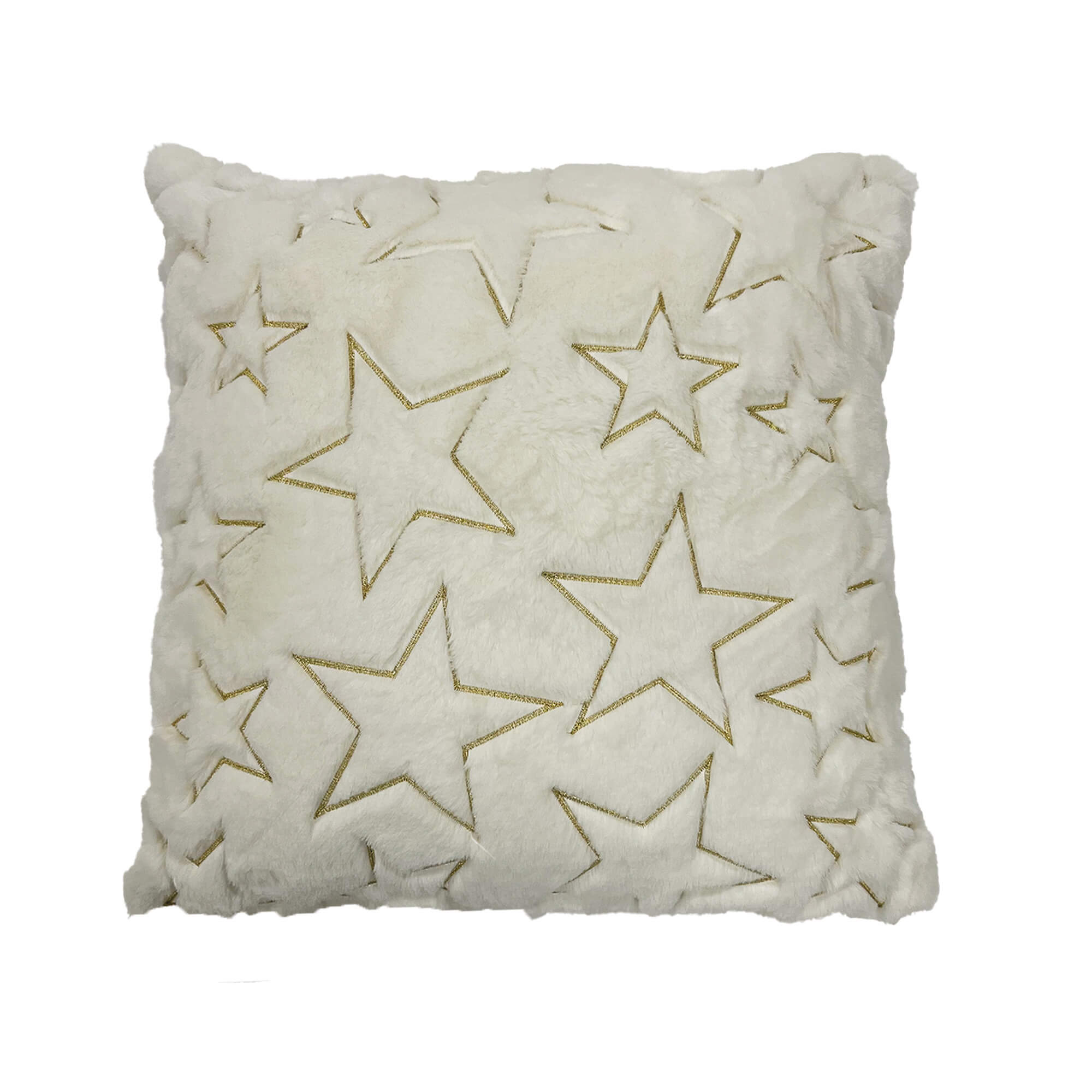 STELLA - Cushion 45x45 cm Snow white - wit