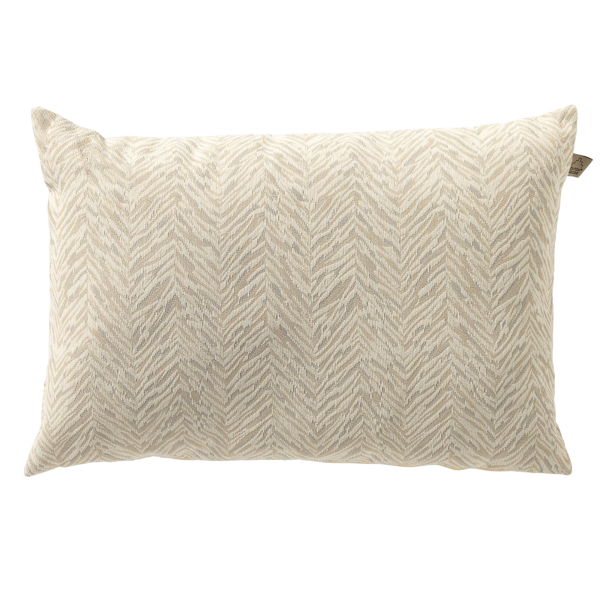 AUGUSTA - Coussin extérieur 40x60 cm - Marshmallow - blanc