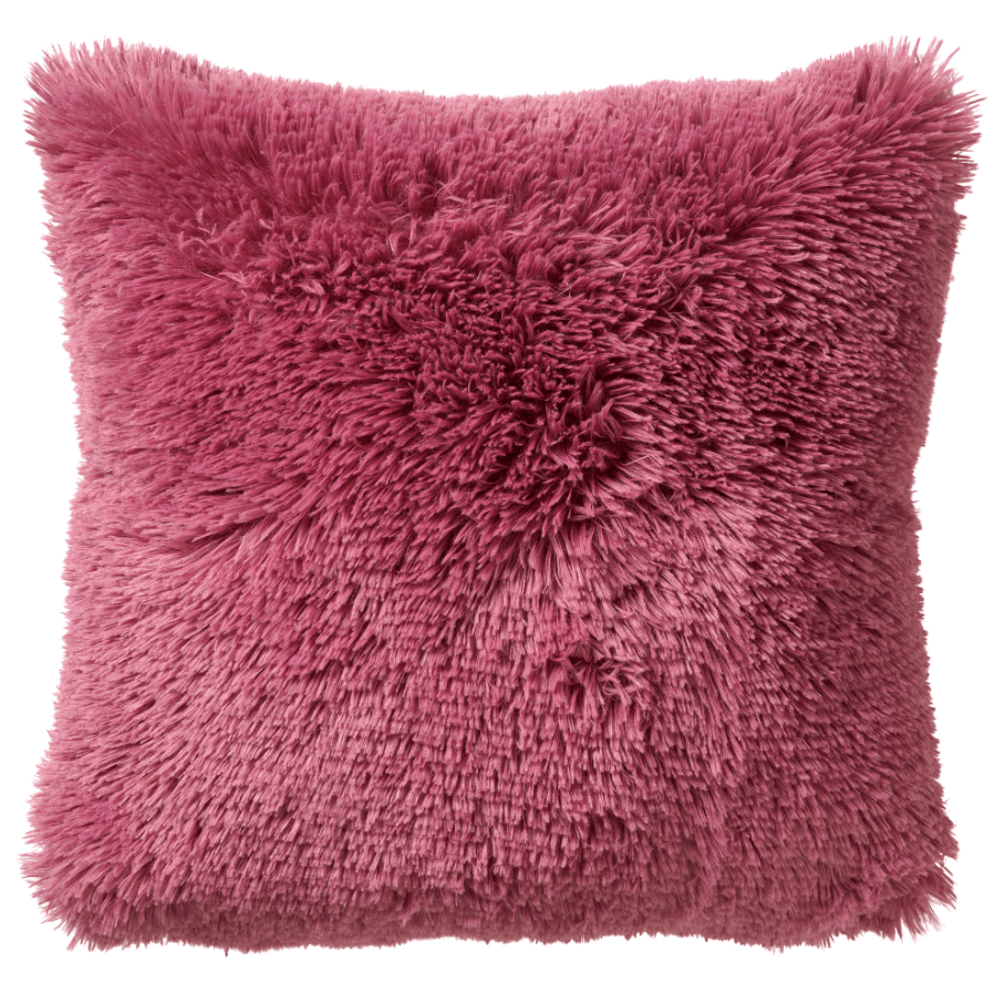 FLUFFY - Cushion 45x45 cm Heather Rose - pink