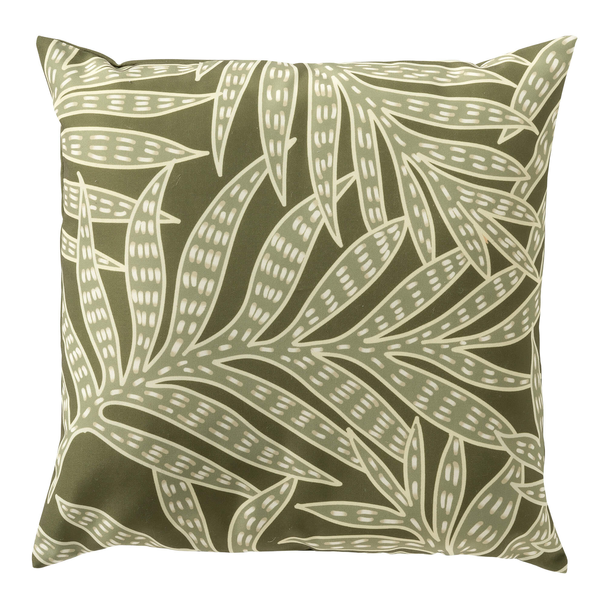 SAMUEL - Coussin extérieur 45x45 cm - Olive Branch