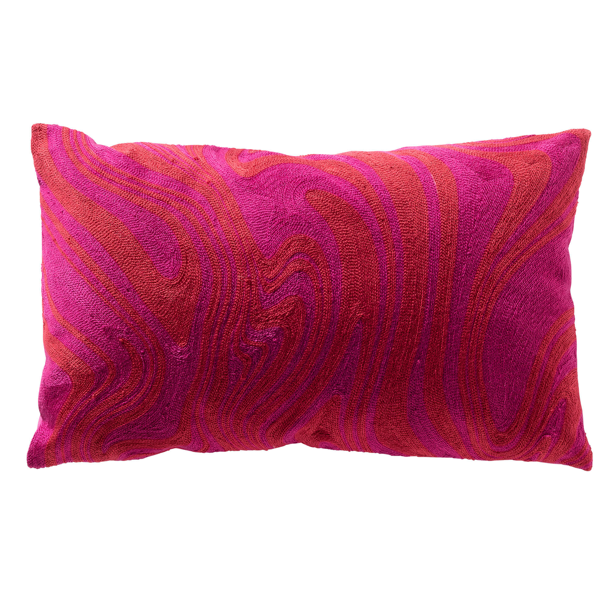 AYRA - Sierkussen 30x50 cm - Rose Violet - roze