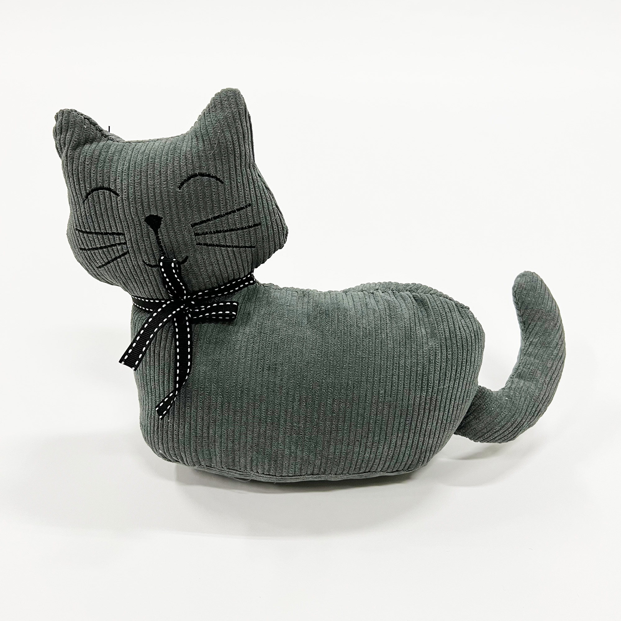 CAT - Door stop - 26x11x20 cm - Grey