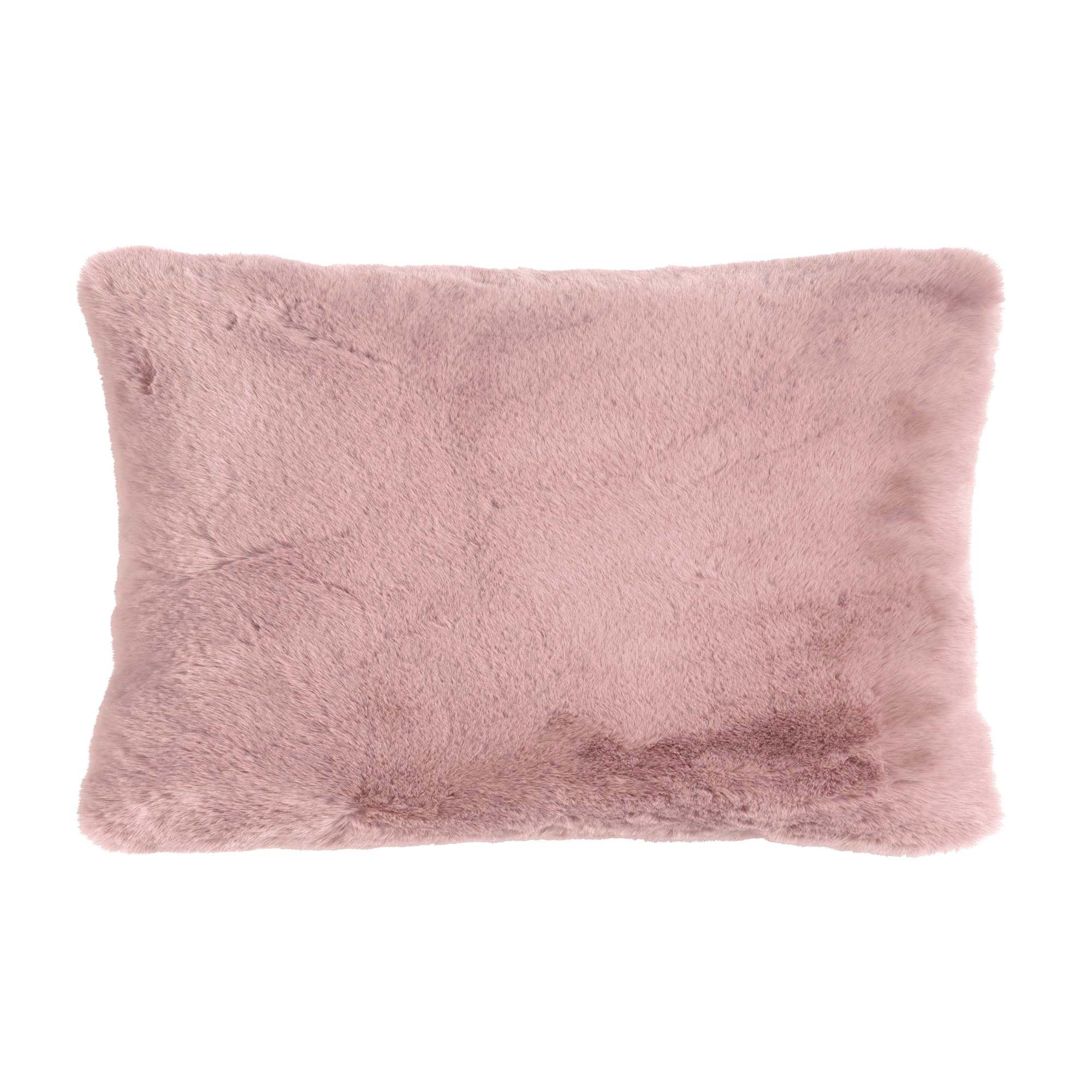 ZAYA - Housse de coussin 30x50 cm Pale Mauve - rose