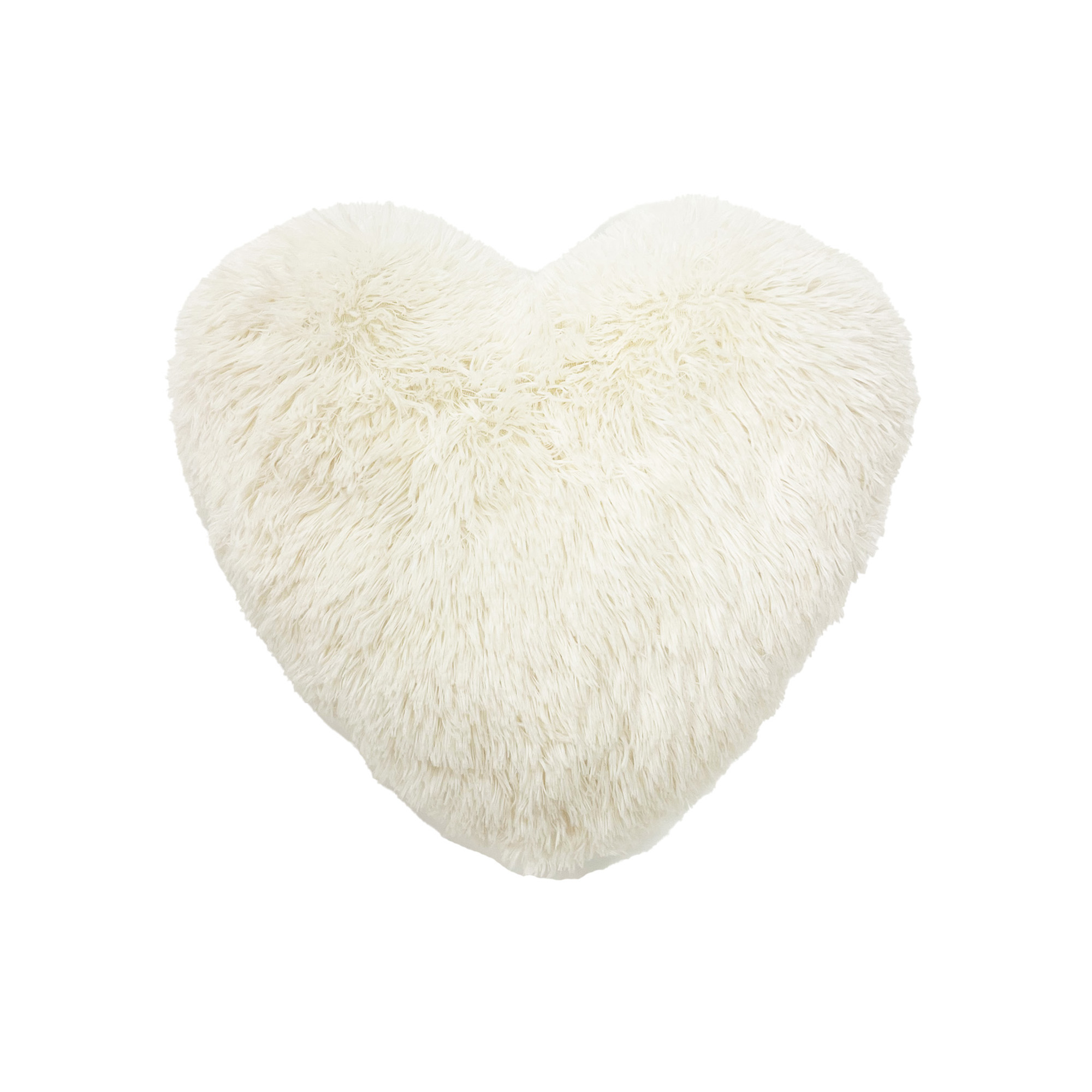 HART - Coussin en Forme de Cœur 40x45 cm Snow White - Blanc