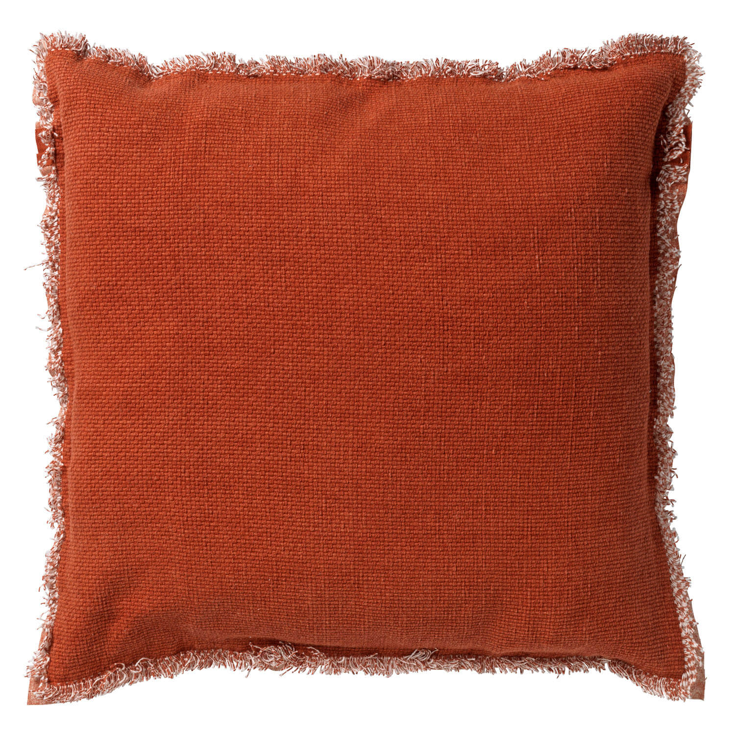 BURTO - Cushion 45x45 cm Potters Clay - orange-terracotta