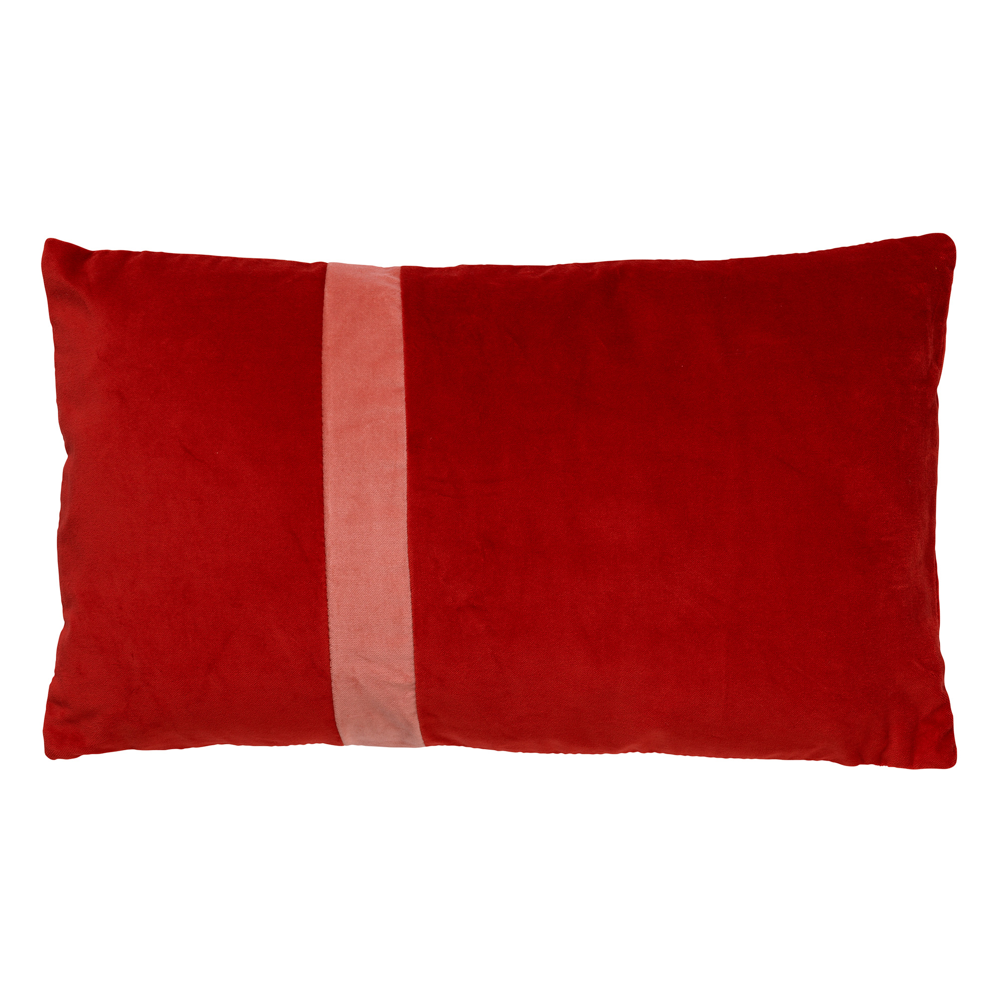 Wasserette Mos Meyella PIPPA - Kussenhoes velvet 30x50 cm - Aurora Red - rood | Kussenhoes |  DDL0210100645